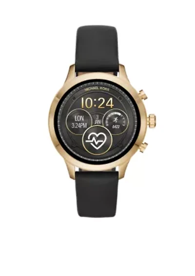 Access Touchscreen Smartwatch - Runway Black Leather Strap