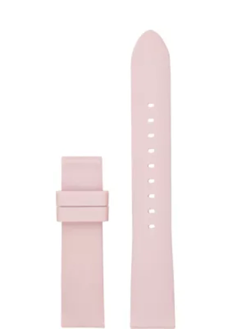 Runway Pink Silicon Strap Watch