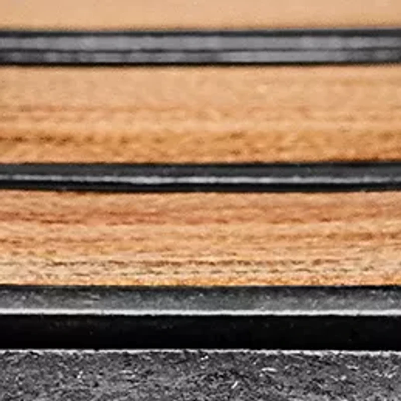 Wood Barrel Collection Analog Stonewashed Stainless Steel