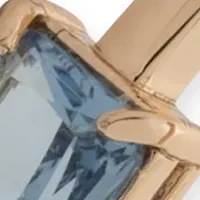 Gold Tone Bypass Cuff Bracelet