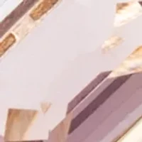 Two Stone Gold Cuff Bracelet