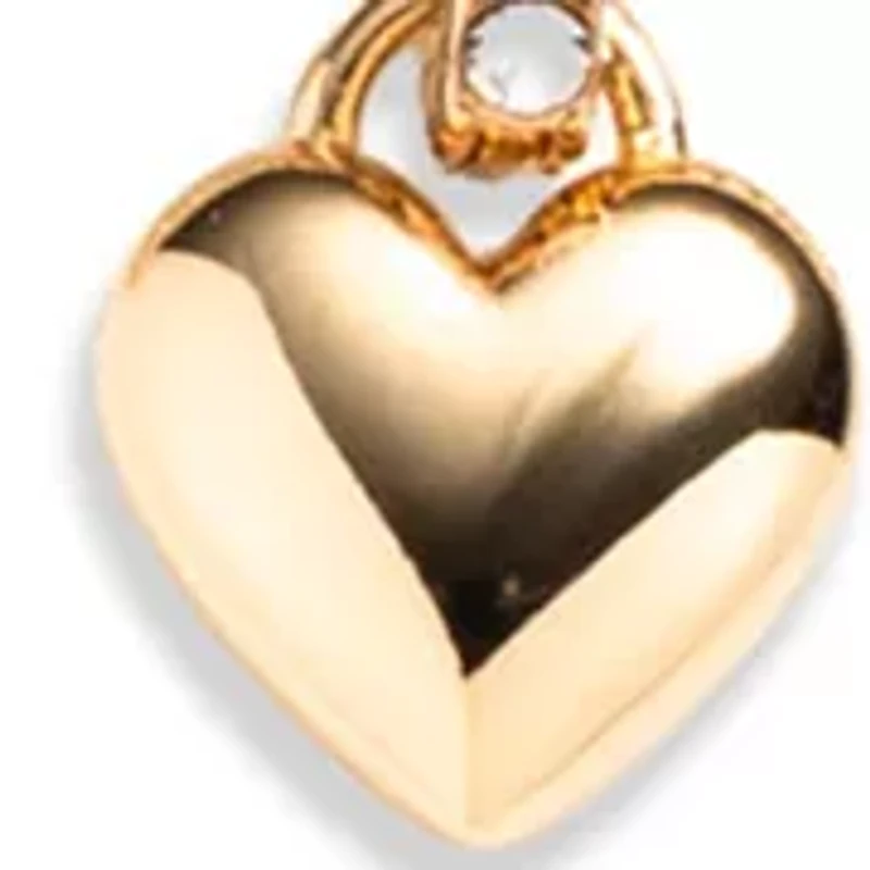 Puffy Heart Slider Bracelet