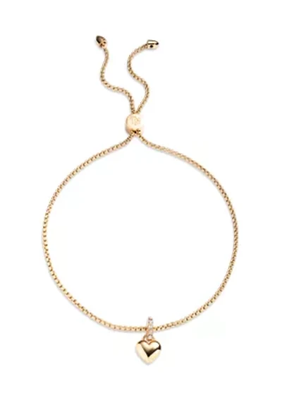 Puffy Heart Slider Bracelet