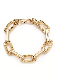 Herringbone Link Flex Bracelet