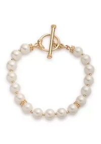  Pearl Toggle Flex Bracelet