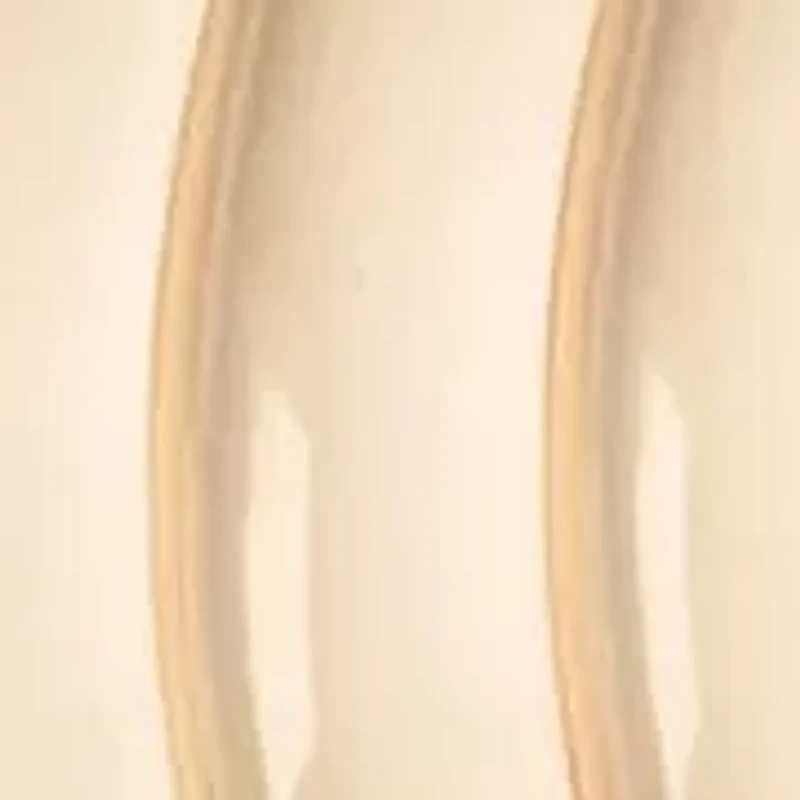 18 Millimeter Wide Rib Hoop Earrings