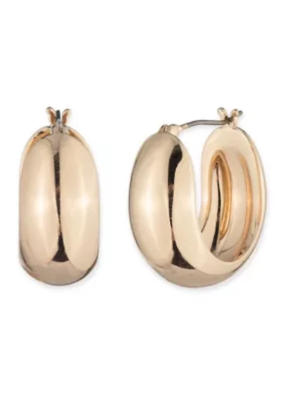 25 Millimeter Chubby Hoop Earrings