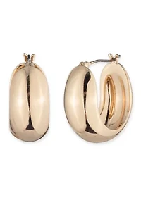 25 Millimeter Chubby Hoop Earrings