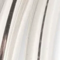 Silver Tone Split Hoop Earrings