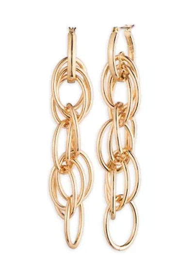  Link Linear Earrings