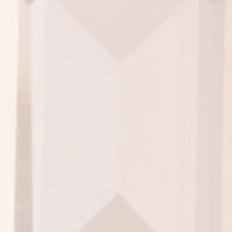 Gold Tone Blush Triple Stone Linear Earrings