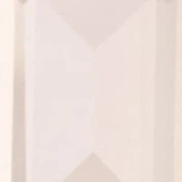 Gold Tone Blush Triple Stone Linear Earrings