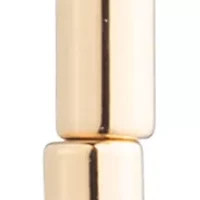 Crystal Pave Gold Tone Linear Earrings