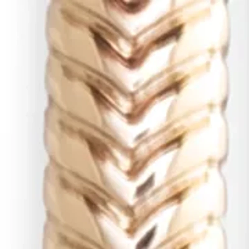 Textured Gold Tone Hoop Earrings