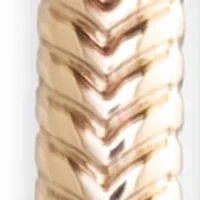 Textured Gold Tone Hoop Earrings