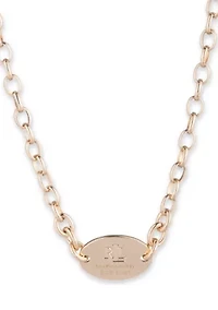 Logo Frontal Necklace