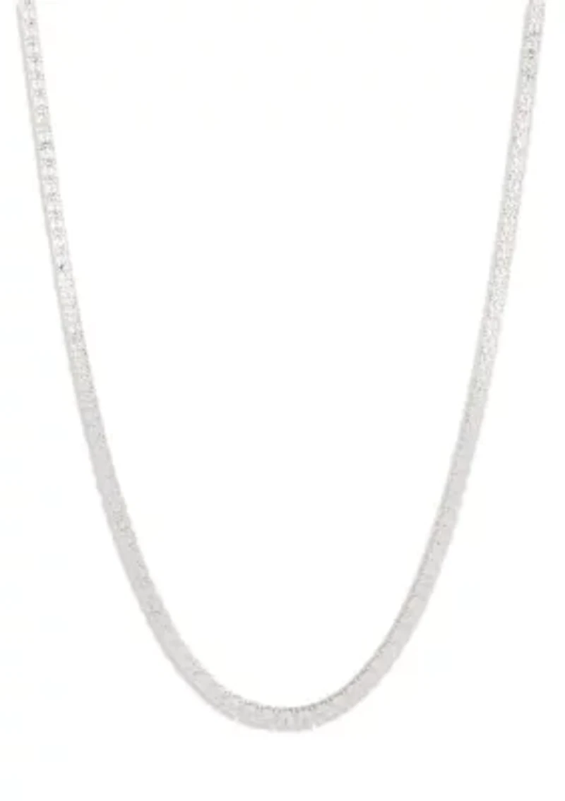 CZ Tennis Collar Necklace