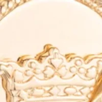  Coin Logo Frontal Necklace
