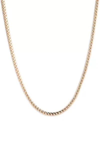 Chain Collar Gold Tone Necklace