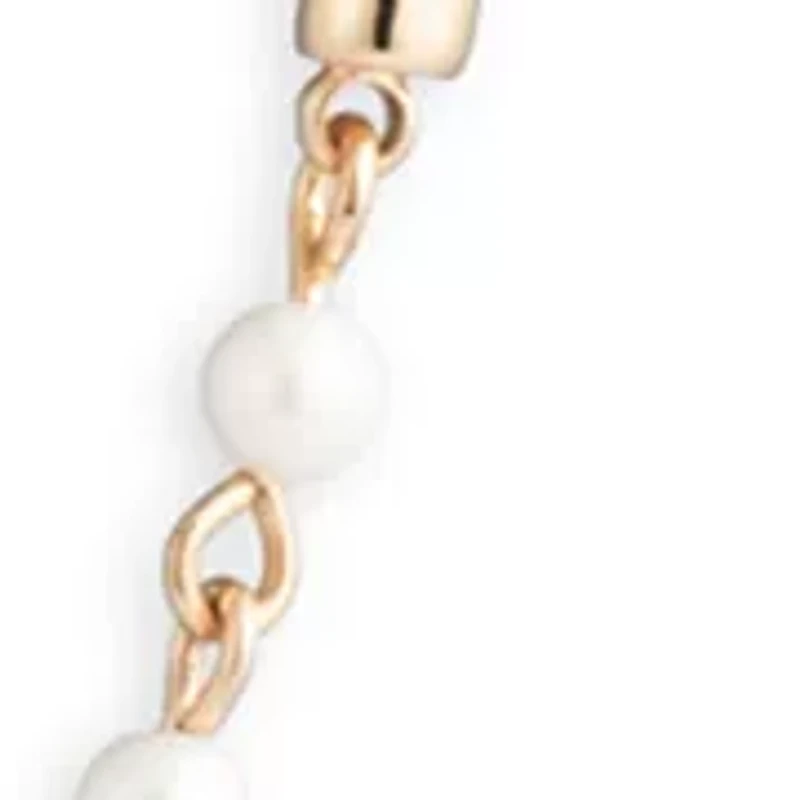 Pearl Bar Strandage Necklace