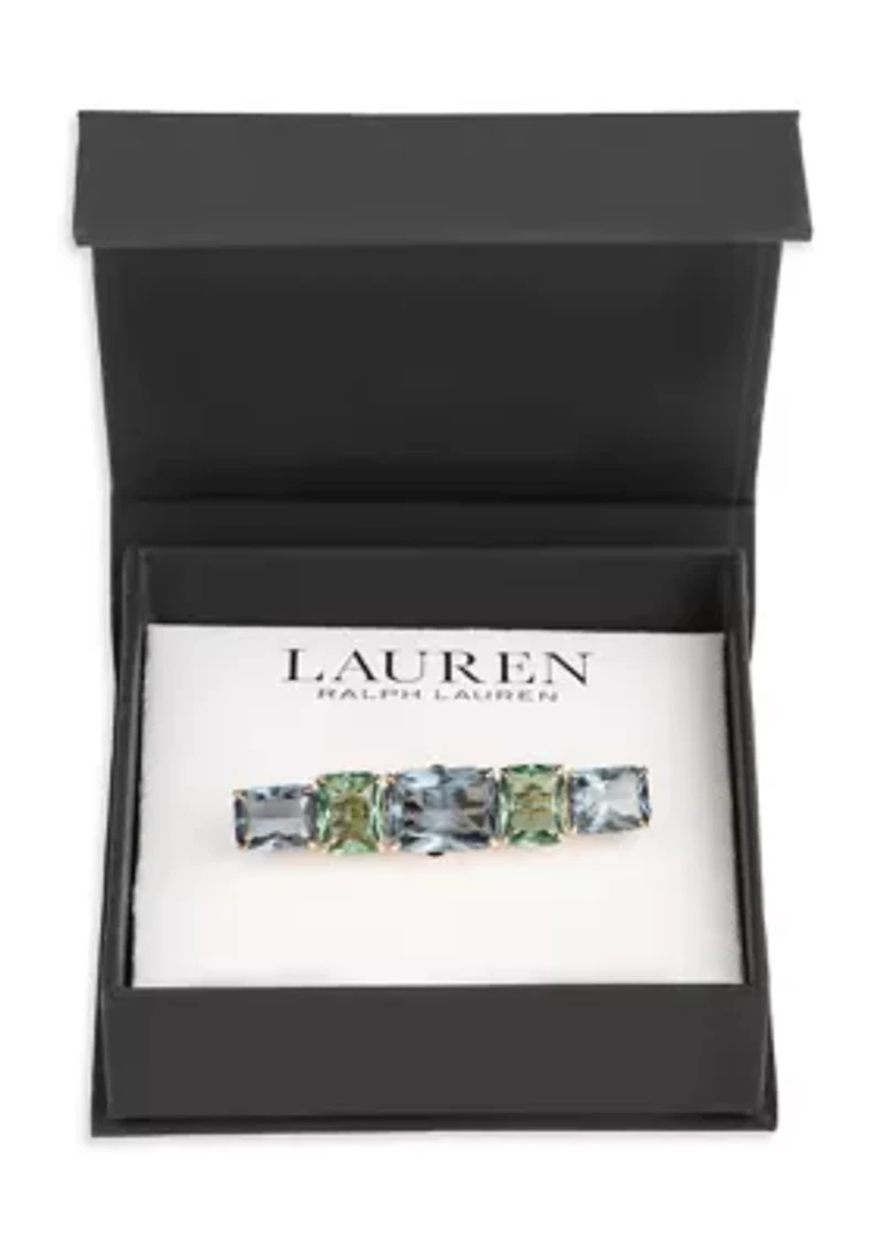 Multi Crystal Stone Pin