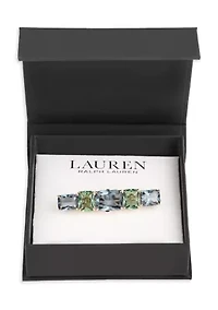 Multi Crystal Stone Pin 