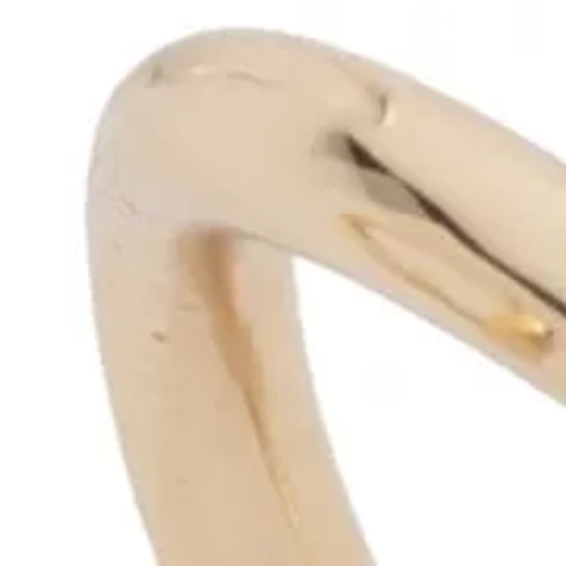 Sculptural Two-Tone Ring Set