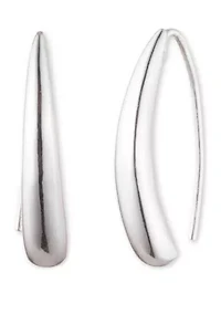 Gold-Tone Threader Earrings