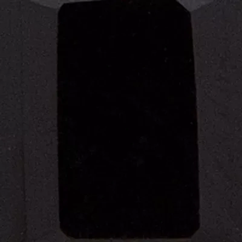 Gold Tone Jet Stud Earrings