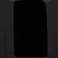 Gold Tone Jet Stud Earrings