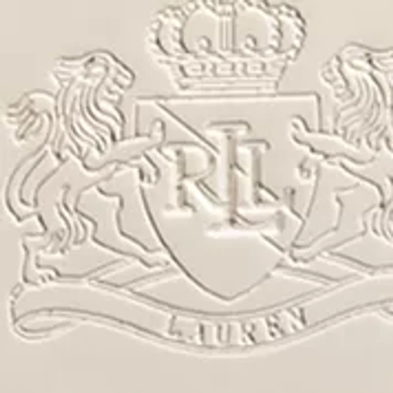 Gold Tone 2 Row Logo Pendant 18 Inch Necklace