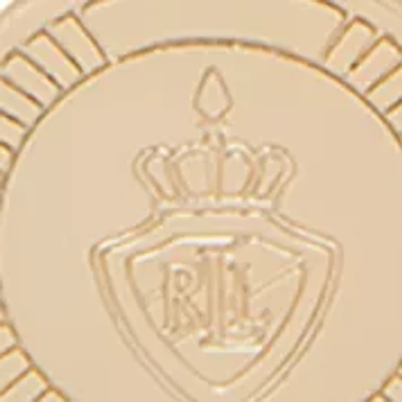 Gold Tone Multi-Row Chain Pendant Necklace