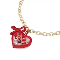 Love Spell Heart Chocolate Box Pendant Necklace