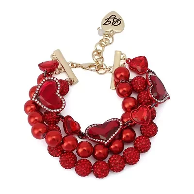 Love Spell Heart Multi Row Bracelet
