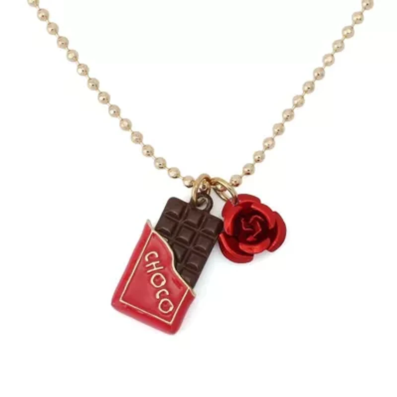 Love Spell Chocolate Strawberry Necklace Set