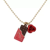 Love Spell Chocolate Strawberry Necklace Set