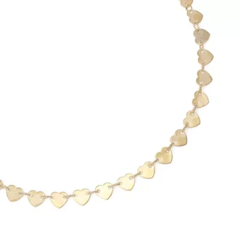 Love Spell Heart & Lips Choker Necklace Set