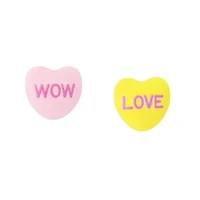 Sweetheart Mismatch Stud Earrings