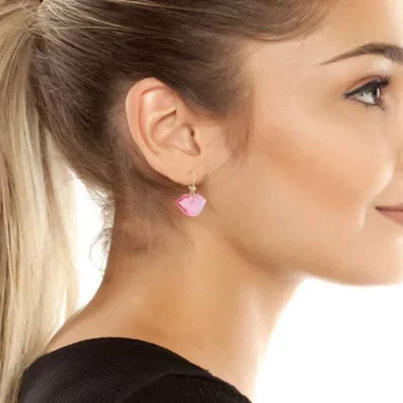Sweetheart Lips Drop Earrings