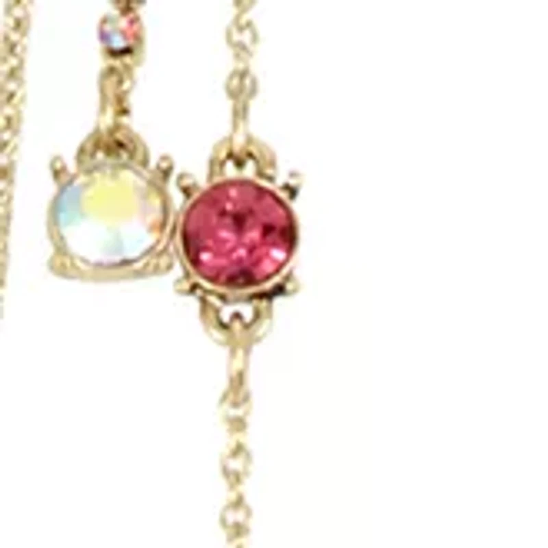 Lab Created Butterfly Y-Shaped Necklace