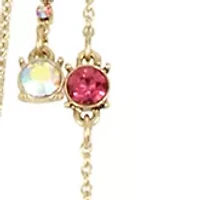 Lab Created Butterfly Y-Shaped Necklace