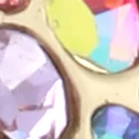 Lab Created Cluster Round Drop Earrings
