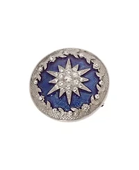 Enamel Star of Bethlehem Pin