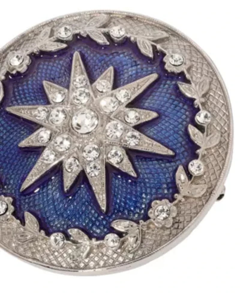 Enamel Star of Bethlehem Pin