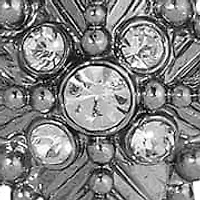 Crystal Star of Bethlehem Necklace 16" Adj.