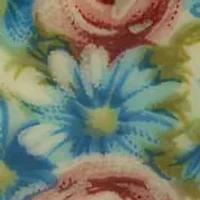 Flower Decal Double Row Stretch Bracelet