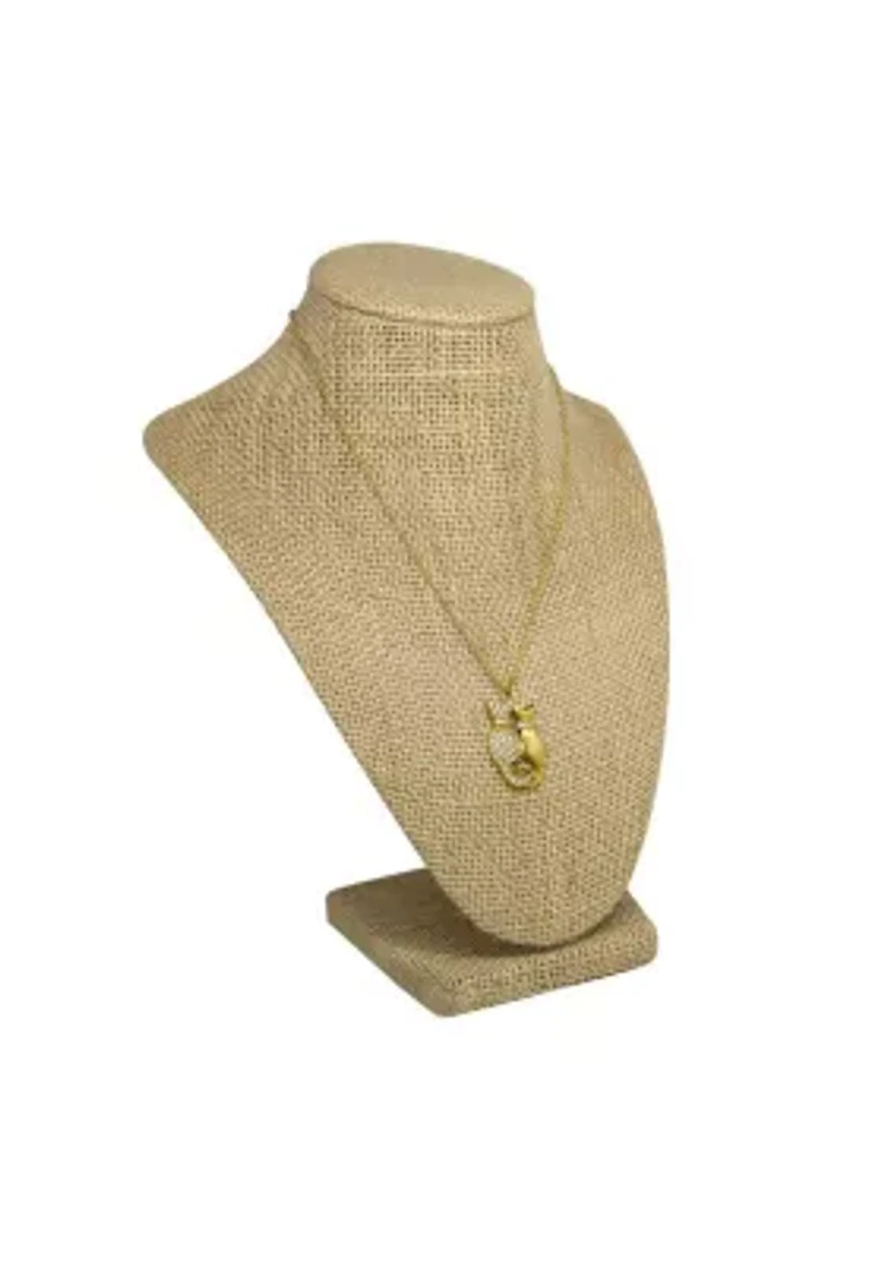 Gold Tone Crystal Double Cat 16A Necklace