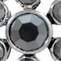 Hematite Cluster Pendant 16" Adj.