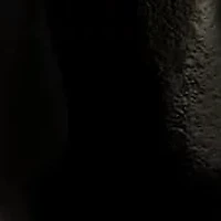 Gold Tone Jet Bead Elongated Drop Earrings