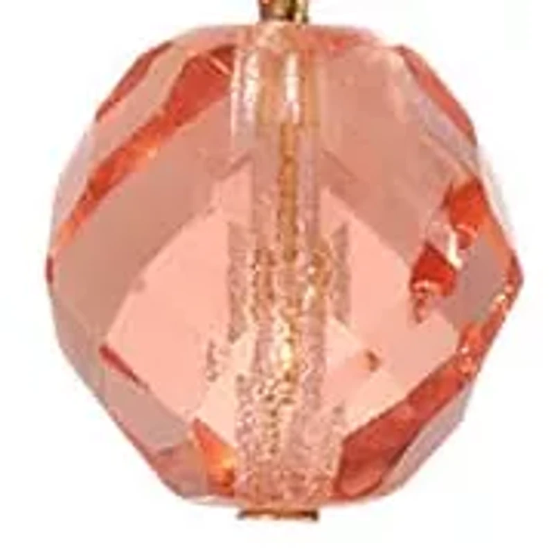 Rosaline Round Bead Bib Necklace 16" Adj